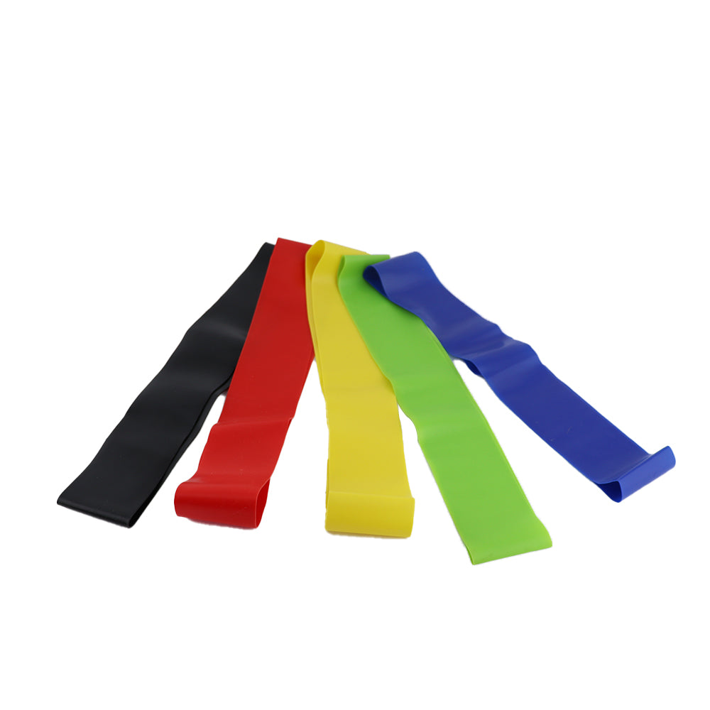 Set de 5 Bandas de Resistencia Elásticas para Ejercicio
