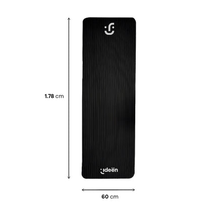 Tapete de Yoga Antideslizante - Negro