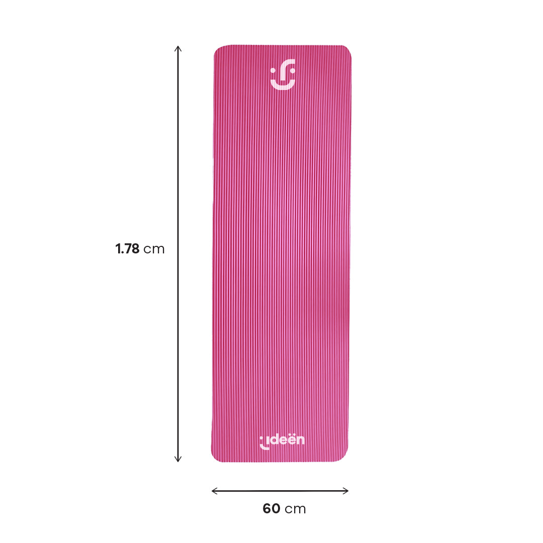 Tapete de Yoga Antideslizante - Color Rosa