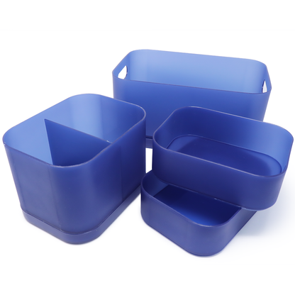 Kit de Almacenamiento Multifuncional Azul