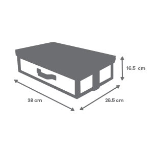 Caja de Almacenamiento de Mezclilla
