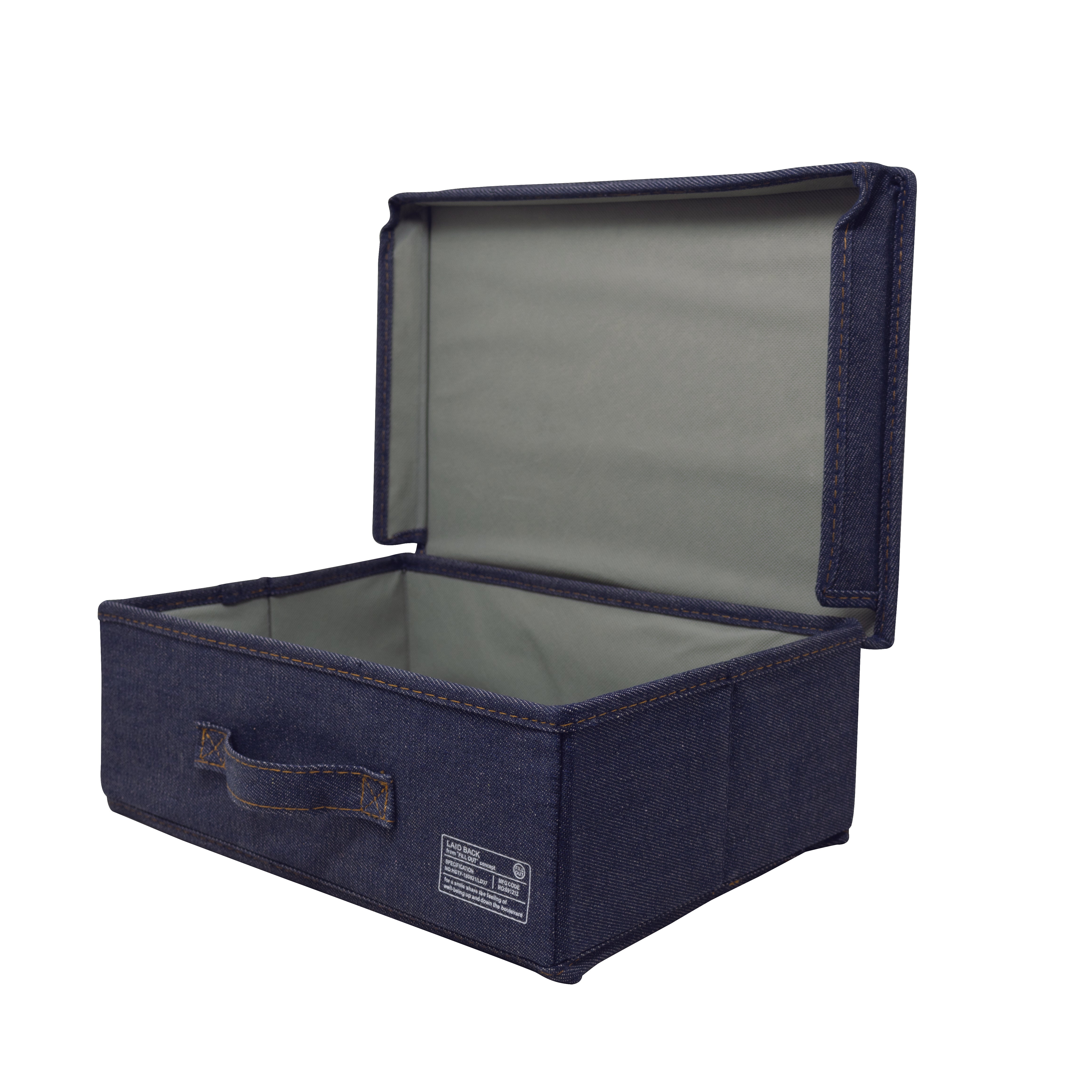 Caja de Almacenamiento de Mezclilla
