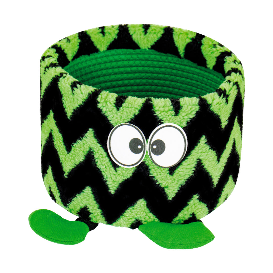 Cesta Organizadora de Tela - Monstruo Verde