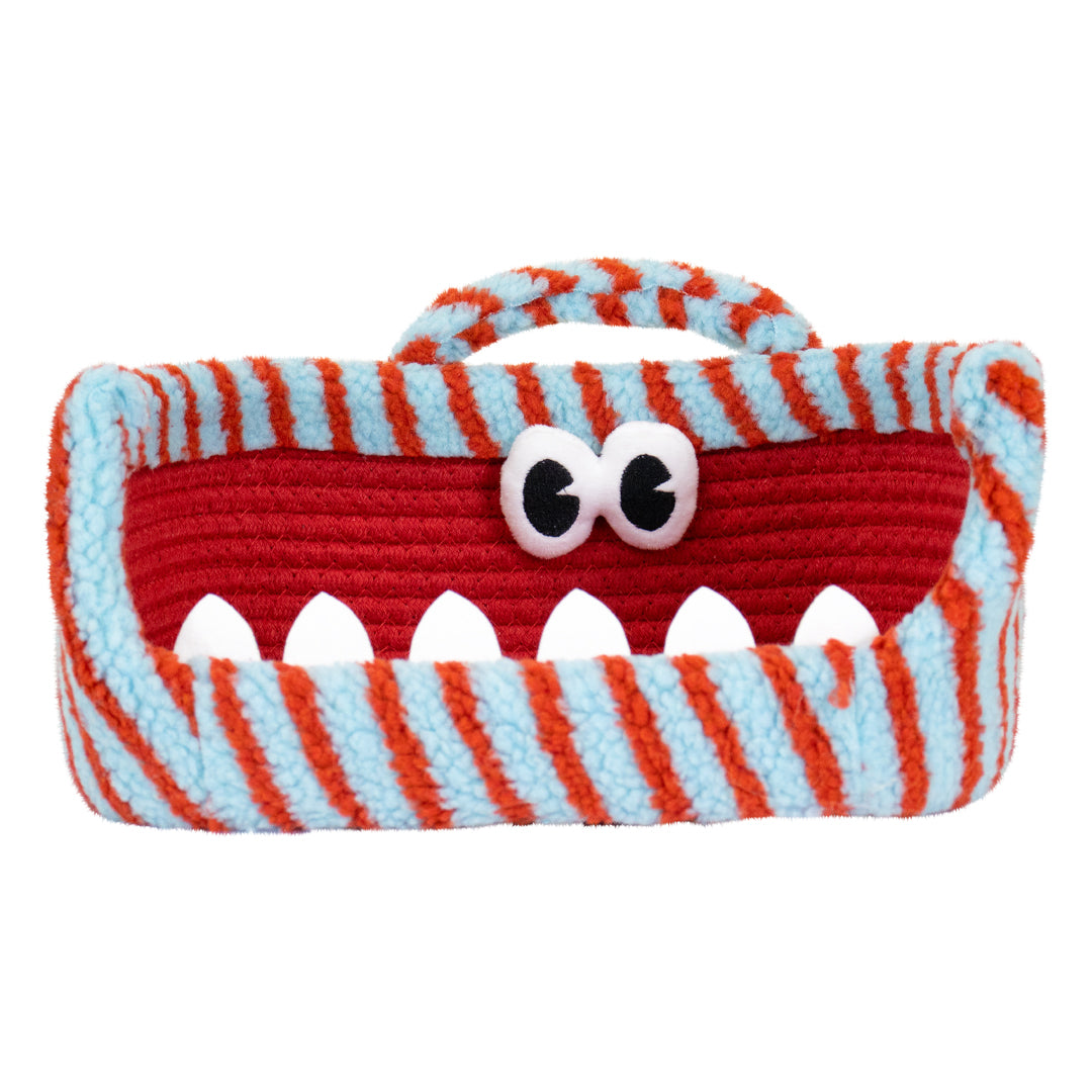 Cesta Organizadora de Tela - Monstruo Rojo