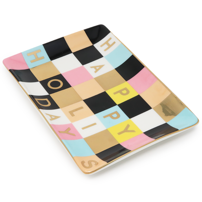 Charola para Joyería Cerámica 15.5 x 10.5 cm – Varios Diseños