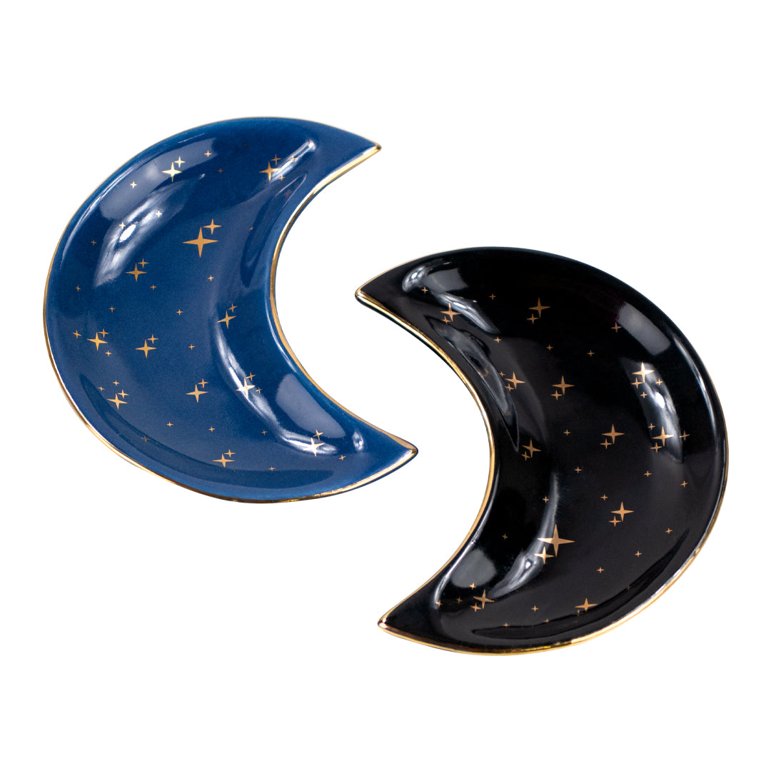 Joyero Luna Creciente (Azul y Negra)