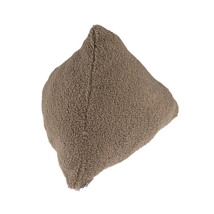 Cojín Suave de Pirámide - Café 37 cm