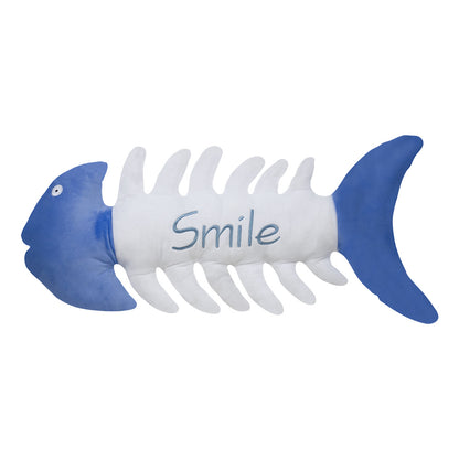 Peluche Esqueleto de Pescado "Lucky" - Azul