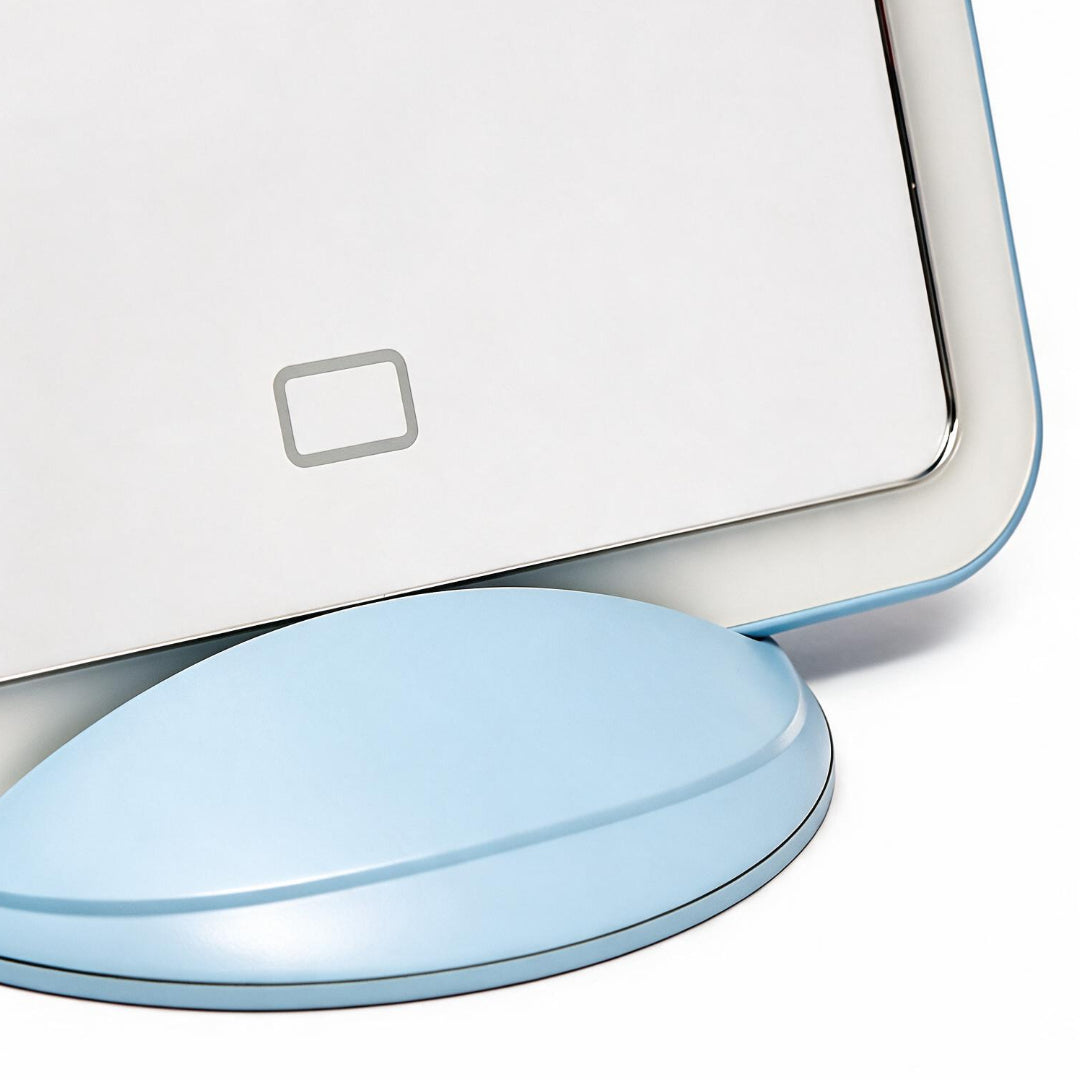 Espejo de Maquillaje de Mesa con Luz LED y Botón Táctil