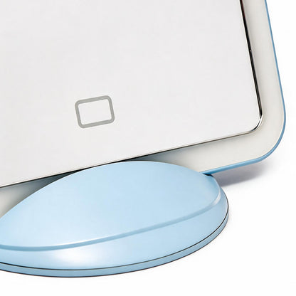 Espejo de Maquillaje de Mesa con Luz LED y Botón Táctil