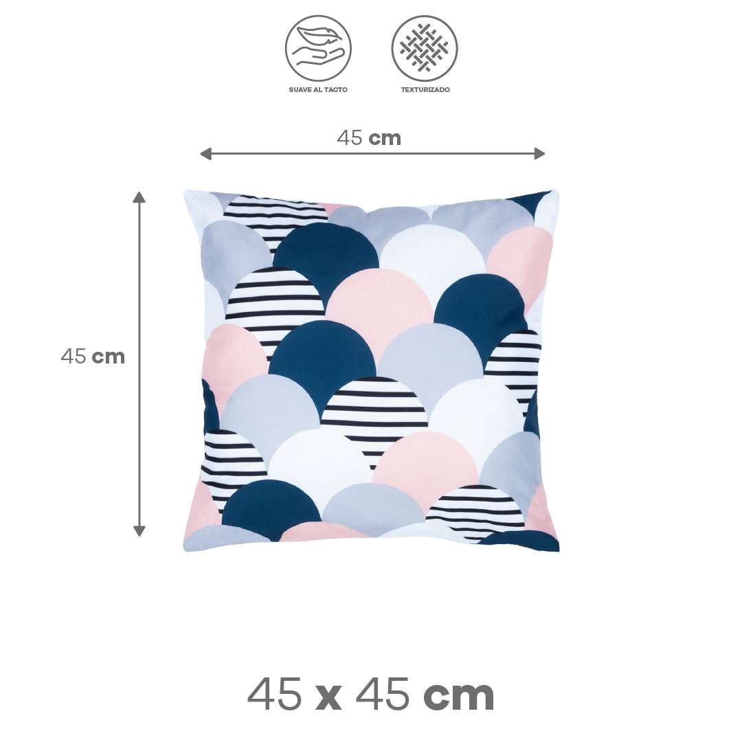 Funda de Cojín - Diseño Conífero Grises