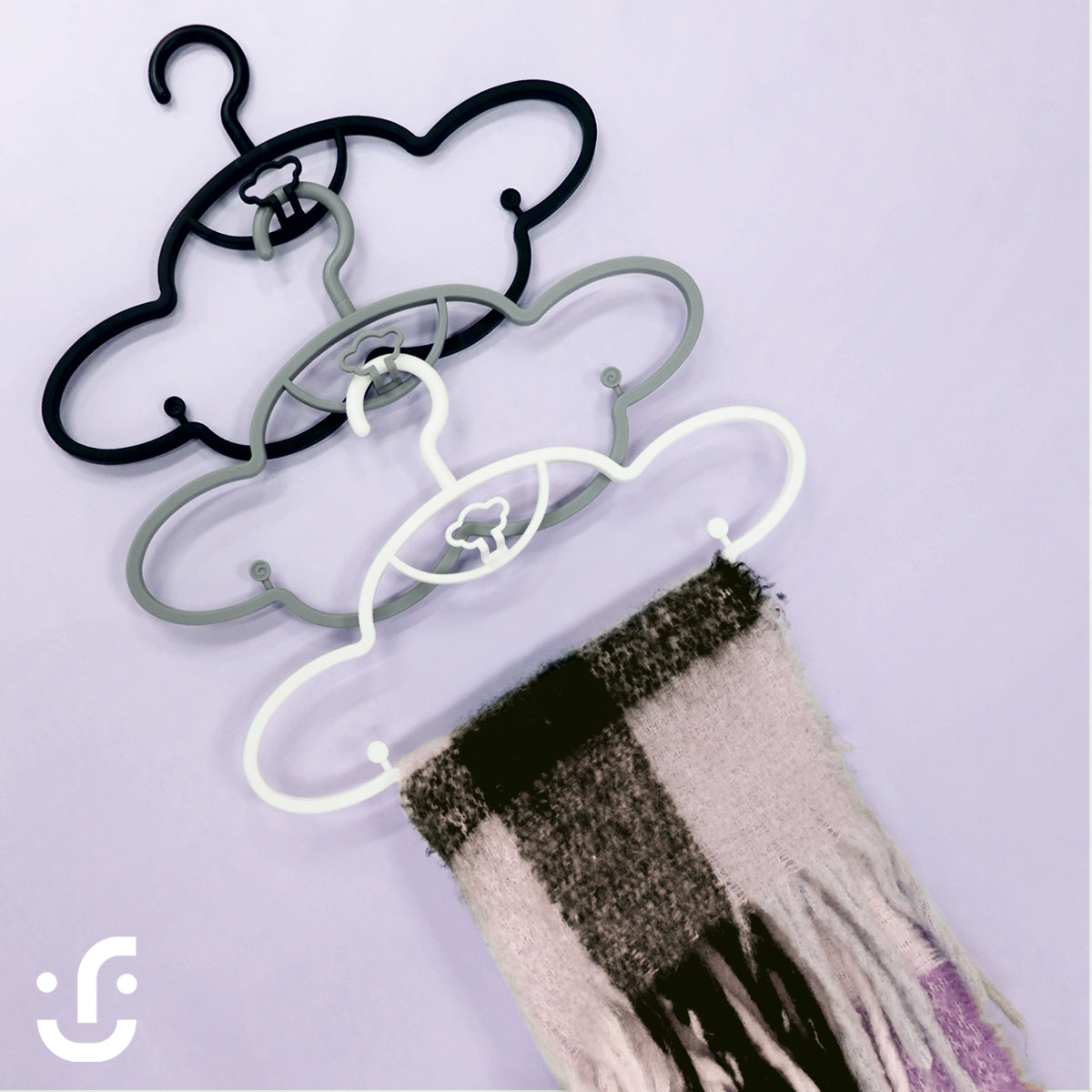 Set de Ganchos Nube
