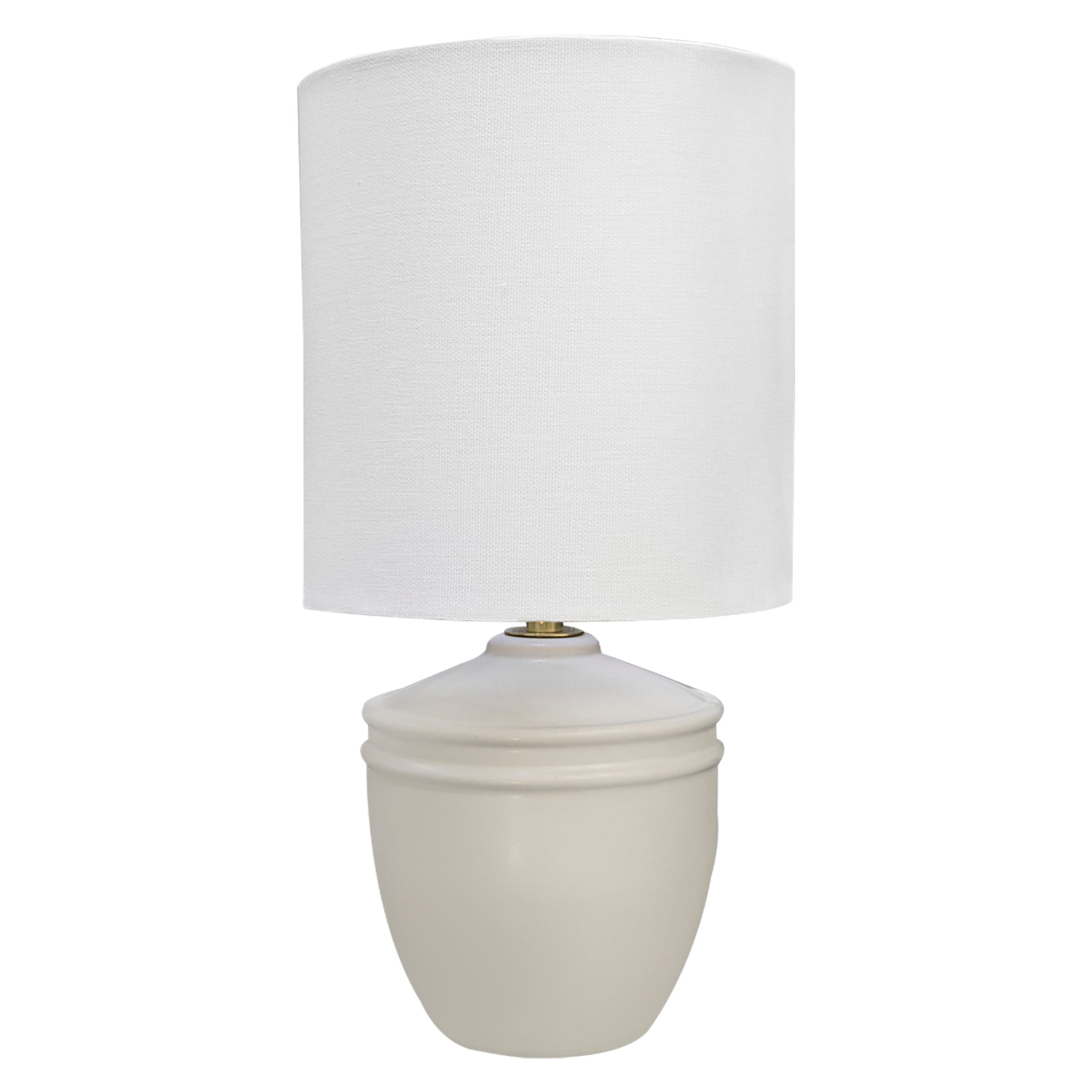 Mini Lámpara de Buró con Base de Cerámica 34.9 cm