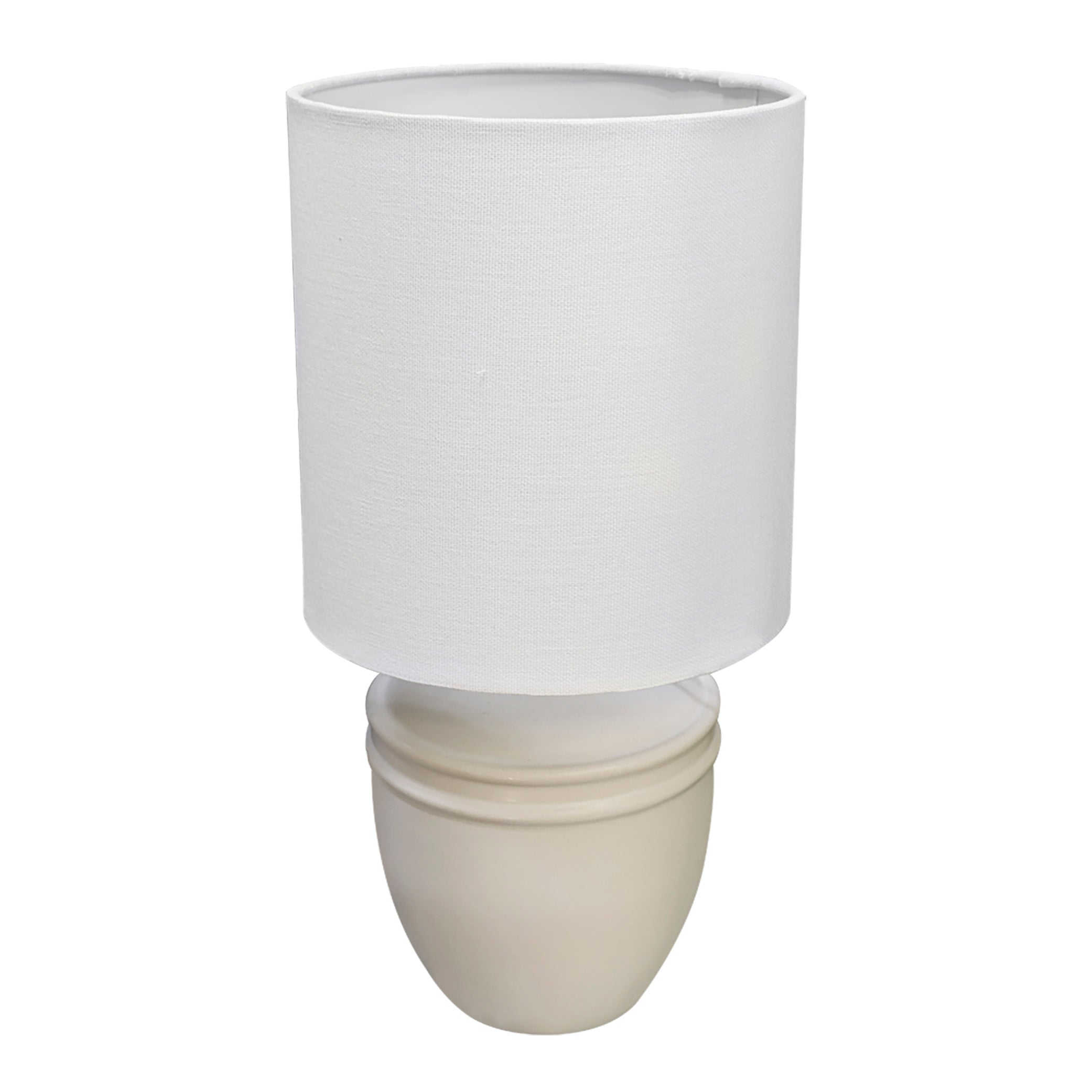 Mini Lámpara de Buró con Base de Cerámica 34.9 cm