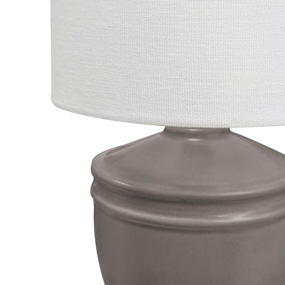 Mini Lámpara de Buró con Base de Cerámica 34.9 cm