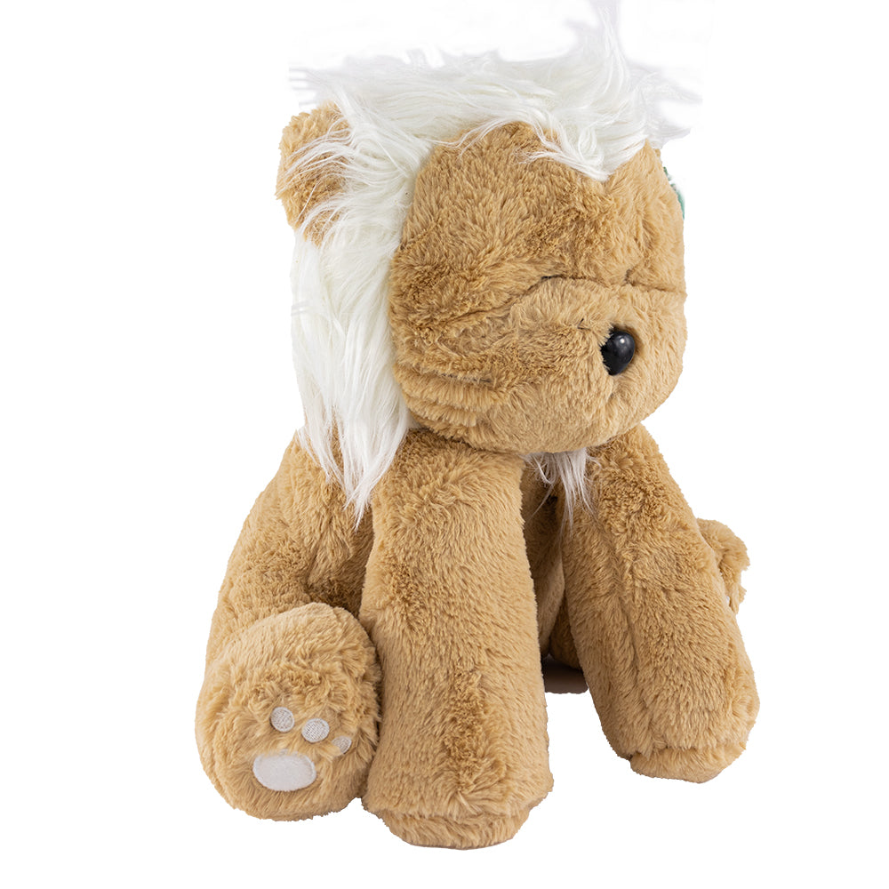 Muñeco de Peluche - León Melena Blanca