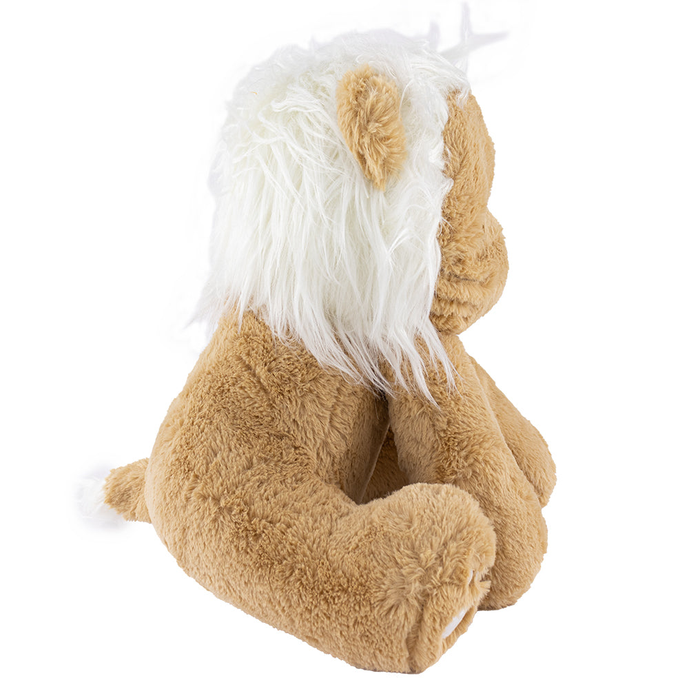 Muñeco de Peluche - León Melena Blanca