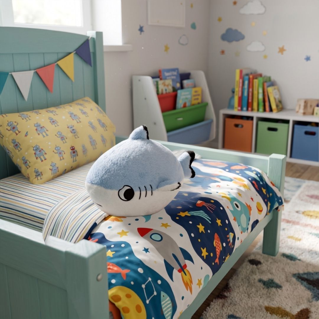Muñeco de Peluche - Tiburón Azul