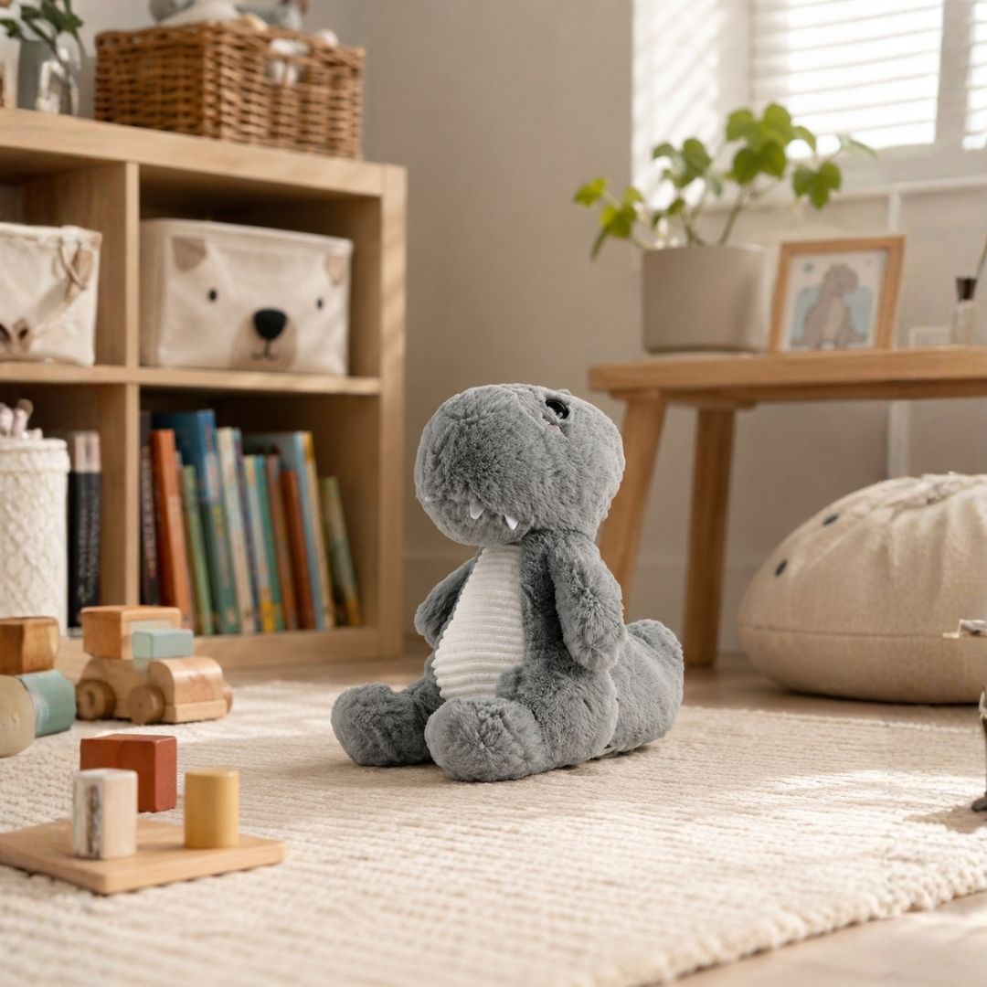 Muñeco de Peluche - Dinosaurio Gris
