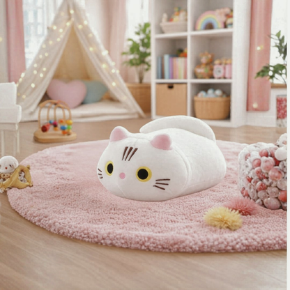 Muñeco de Peluche - Gato Blanco