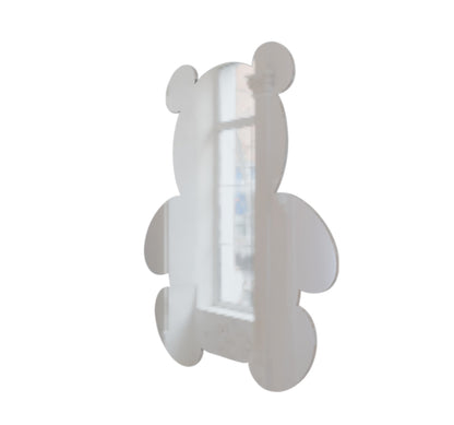 Espejo de Cristal Adhesivo con Forma de Oso