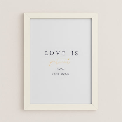 Juego de Portarretratos Minimalistas Múltiple Gris y Crema