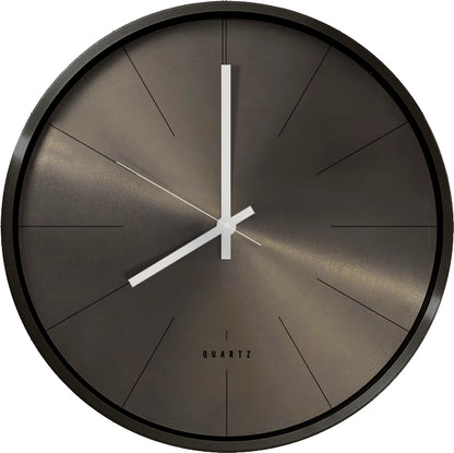 Reloj Pared Aluminio Ocre Oscuro