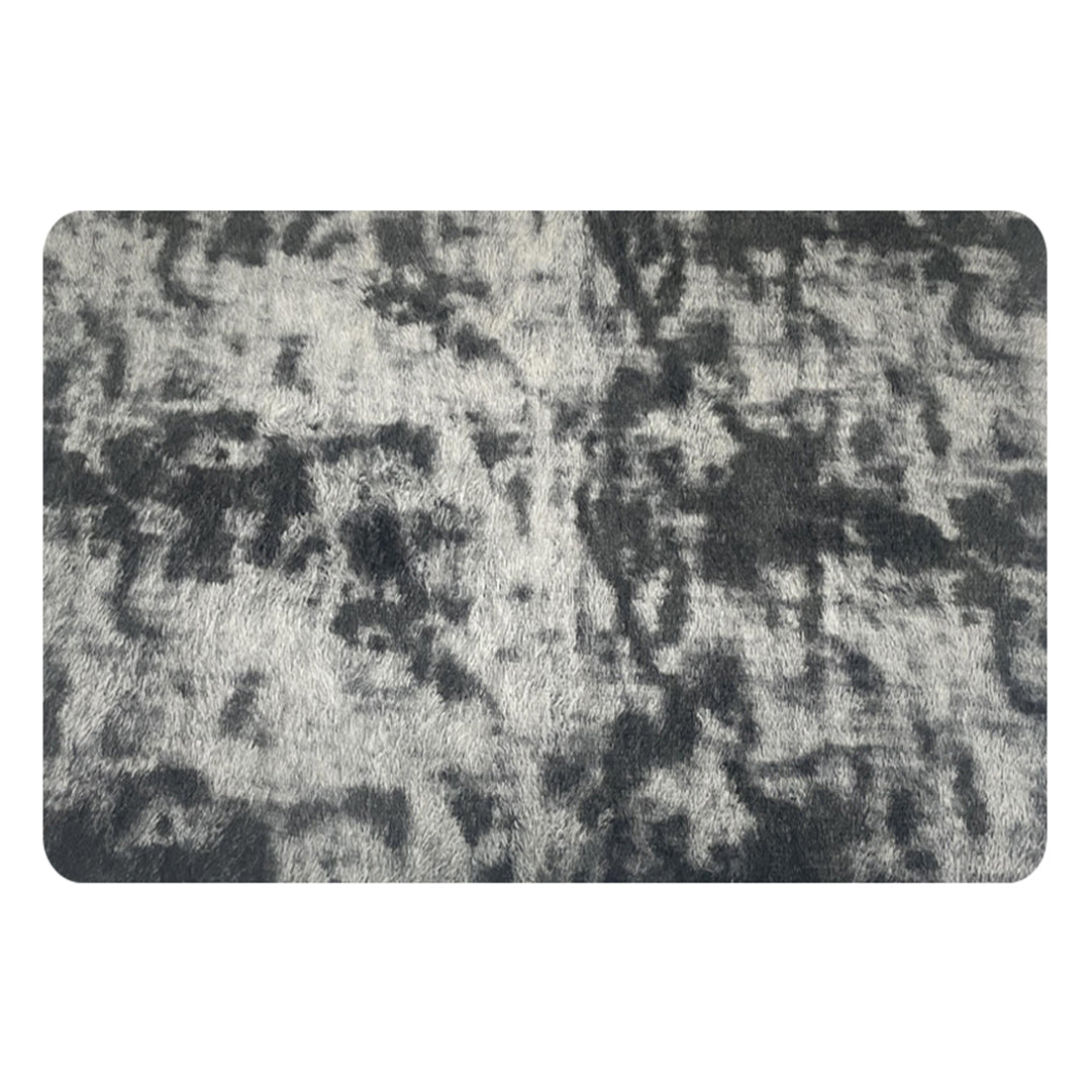 Tapete Nebulosa Suave Gris y Negra - 200x140 cm