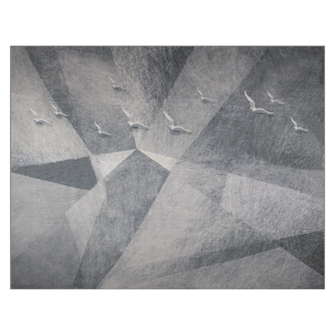 Tapete Rectangular Casimir Gris - 200 x 160 cm