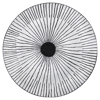 Tapete Circular Casimir Beige - 120 cm