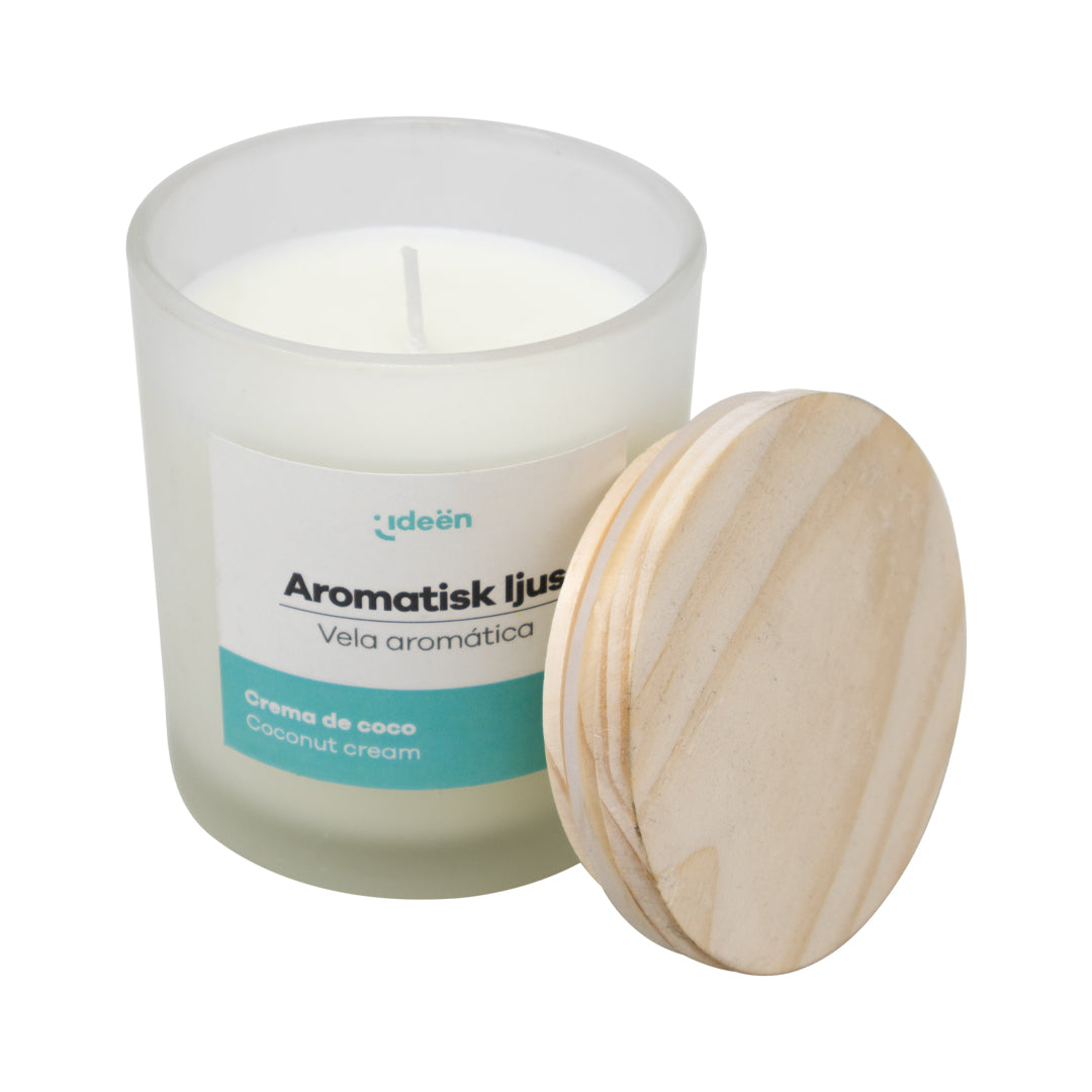 Vela Aromática Crema de Coco