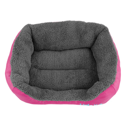 Cama para Mascota Rosa y Gris - Chica