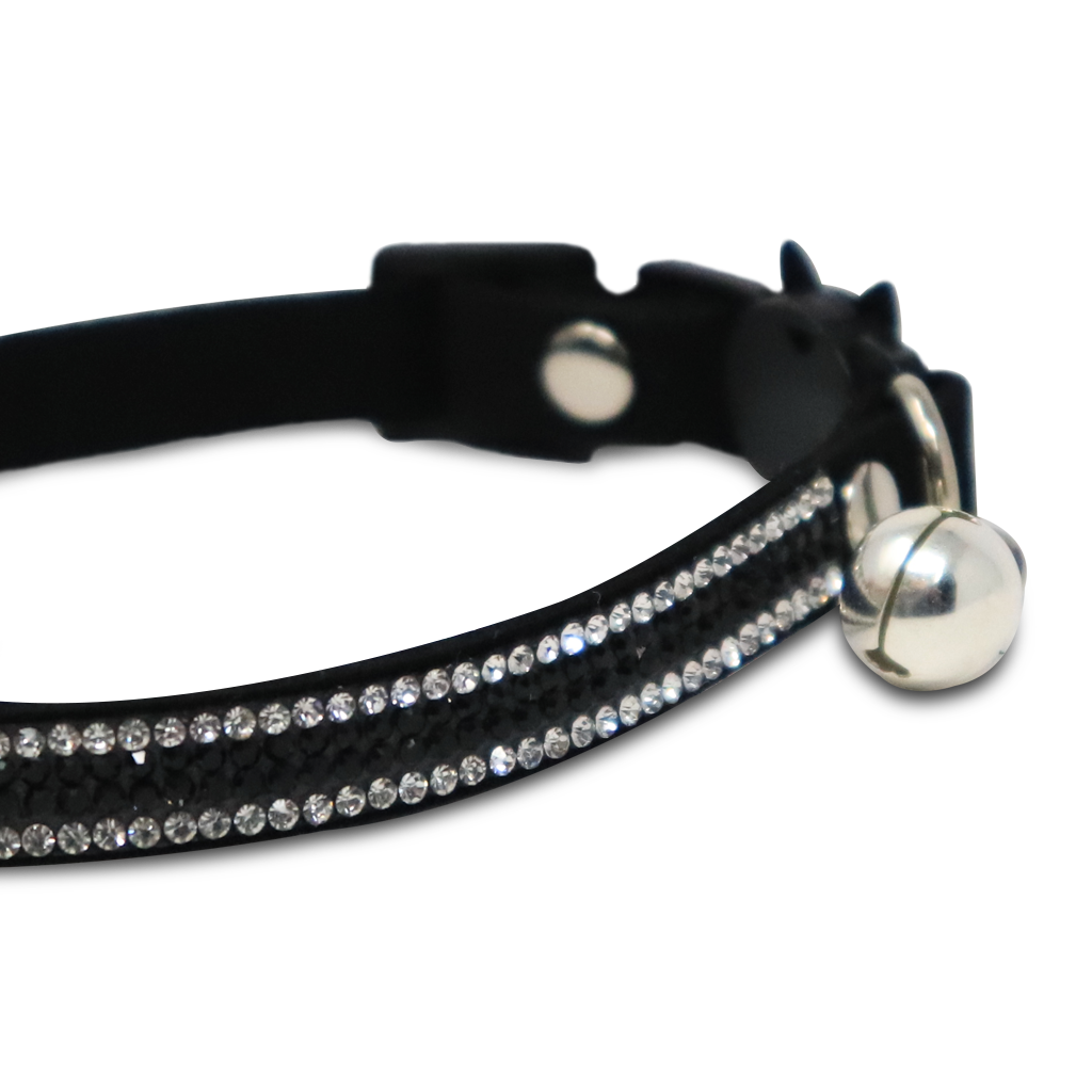 Collar de Gato con Cascabel y Hebilla de Seguridad - 30 cm