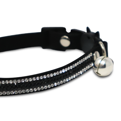 Collar de Gato con Cascabel y Hebilla de Seguridad - 30 cm