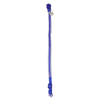 Collar para Mascota Azul con Cascabel - 26 cm
