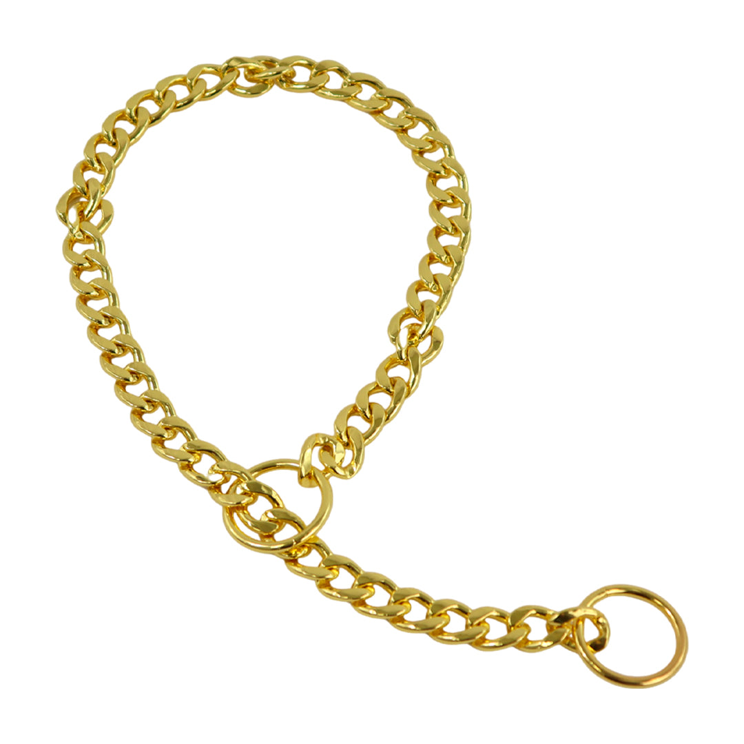 Collar de Cadena - Acabado Dorado Brillante - 55 cm