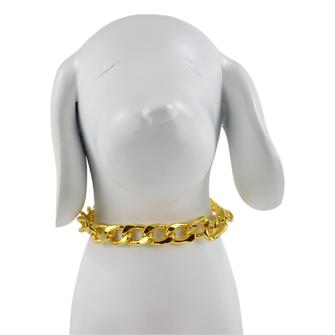 Collar de Cadena - Acabado Dorado Brillante - 65 cm