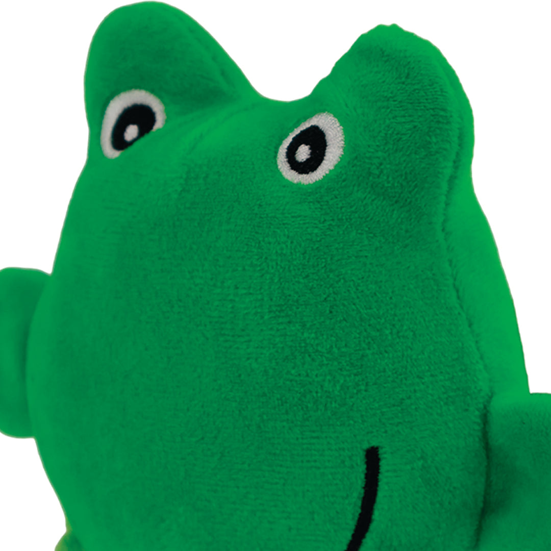 Peluche Rana para Mascota con Válvula de Sonido