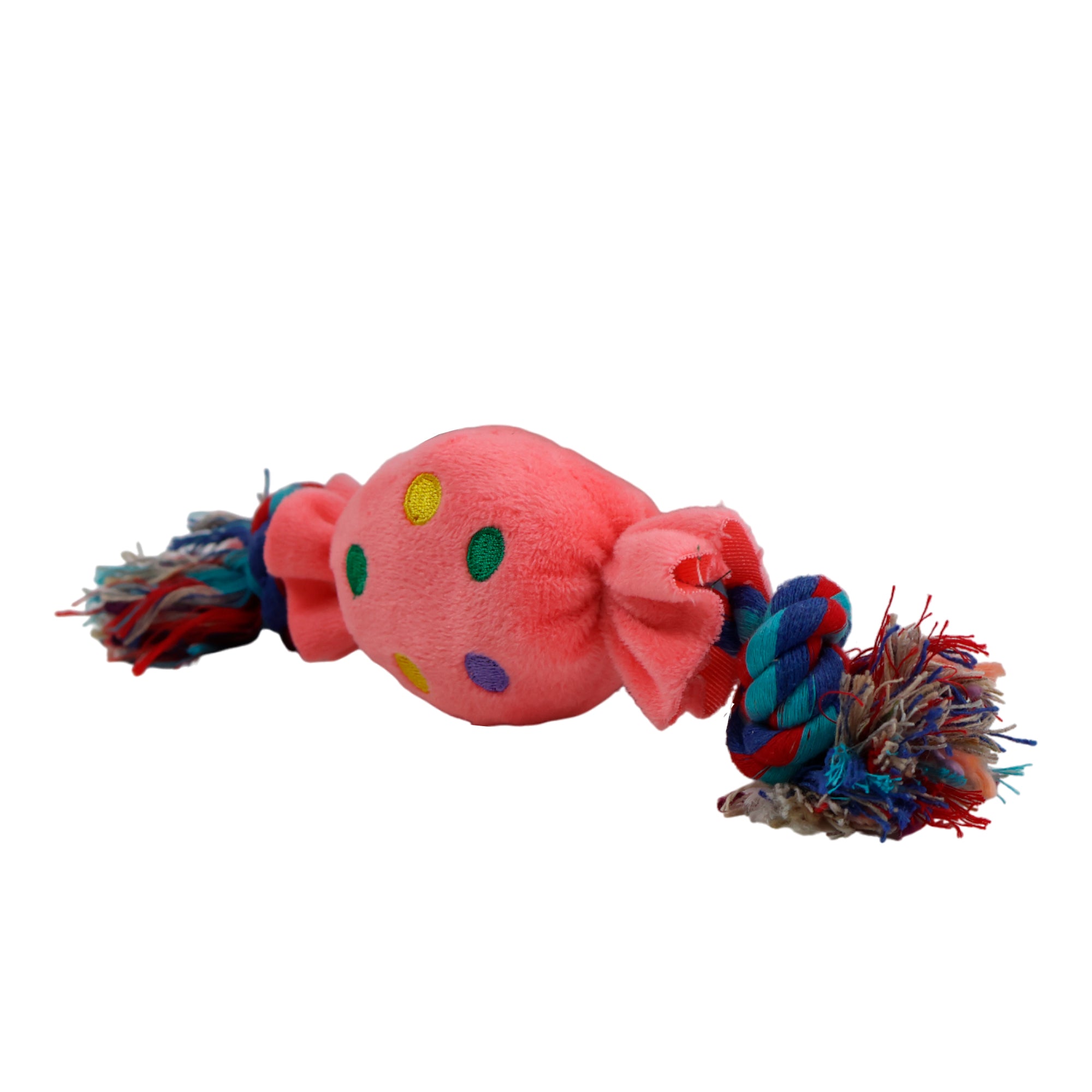 Peluche para Mascota Caramelo Rosa - Válvula de Sonido