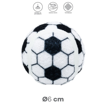 Pelotas para Mascota - Set de 3 Piezas Soccer