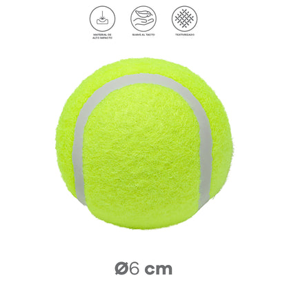 Pelotas de Tenis para Mascota - Set de 3 Piezas