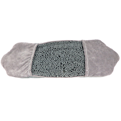 Kit Mascota: Porta Bolsas, Plato Lento Verde y Toalla