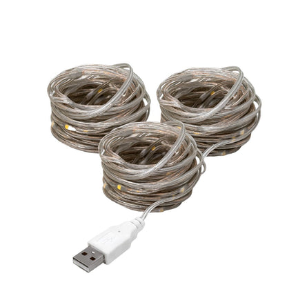 Set de 3 Tiras de Luces LED USB – 5 Metros c/u