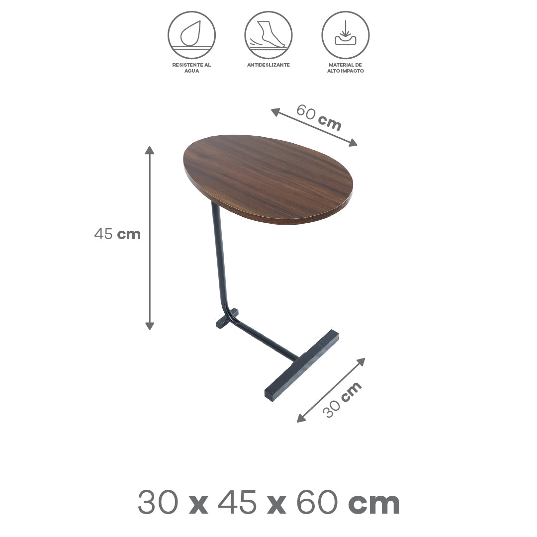 Mesa Auxiliar Lateral "C Table"
