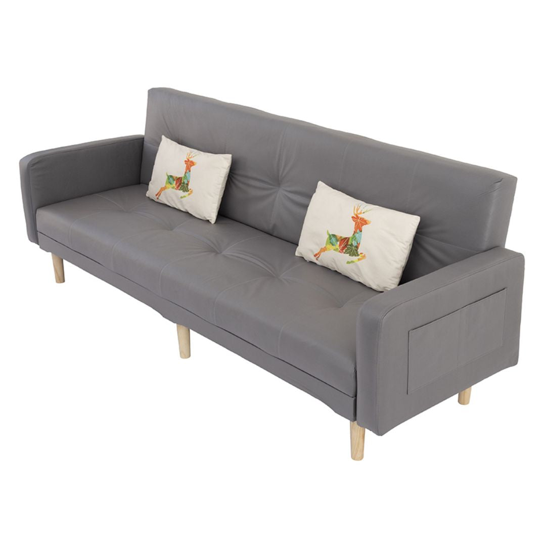 Sofá Cama Grande -  Color Gris