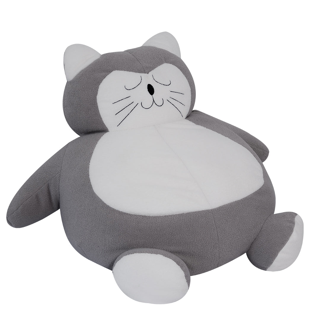 Sofá Tipo Puff “Gato Gris”