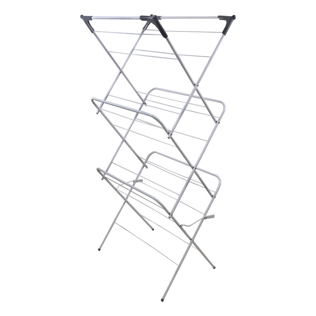 Rack Vertical Plegable de 3 Niveles