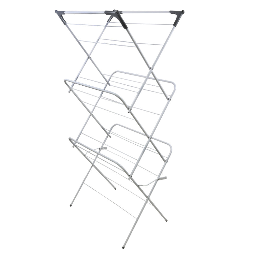 Rack Vertical Plegable de 3 Niveles