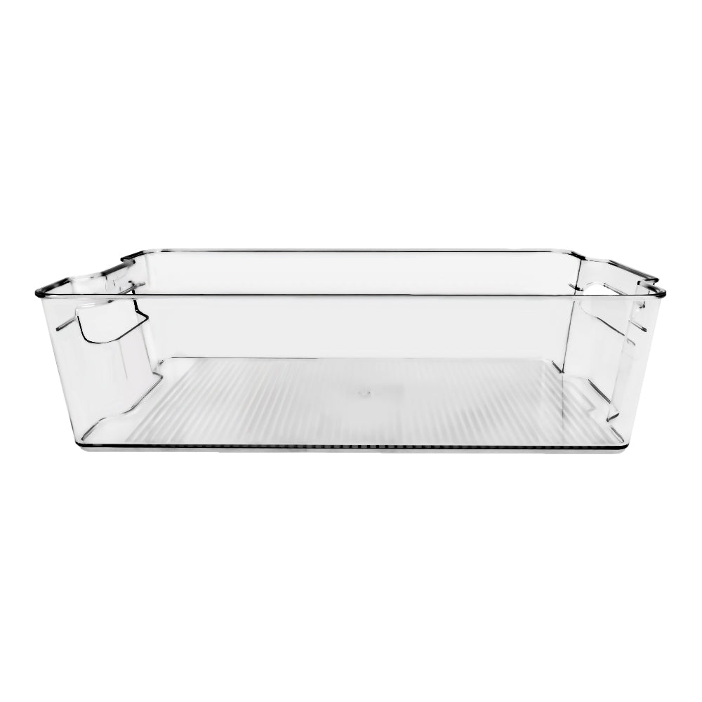 Organizador de Refrigerador Rectangular Transparente - Grande