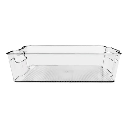 Organizador de Refrigerador Rectangular Transparente - Grande